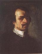 MOLA, Pier Francesco Self-Portrait oil on canvas